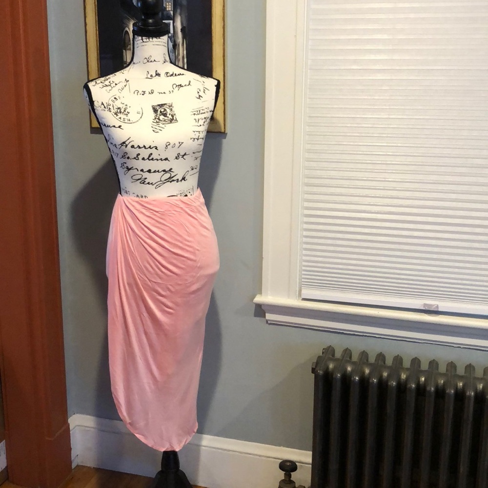 Pure Hype Asymmetrical Draped Skirt (S)